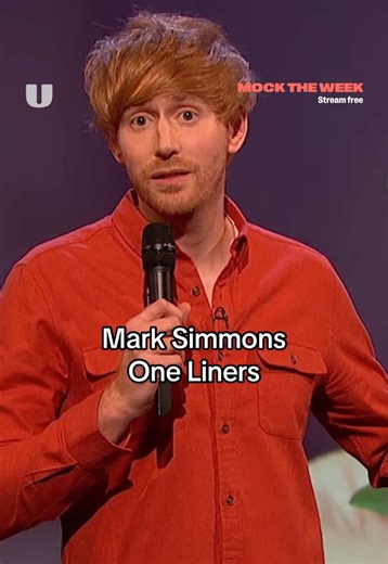 Mark Simmons' Best Stand-Up One Liners
