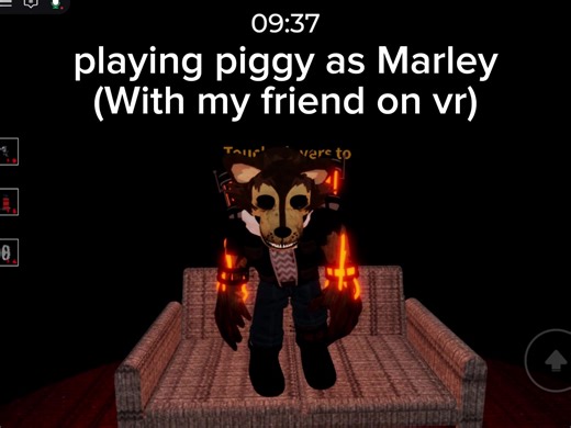Playing as Marley in Roblox Piggy with Friends