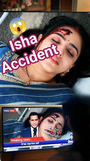 Isha accident news 😱 new promo Pati Brahmachari 208 #viral #trending #shorts #shortvideo