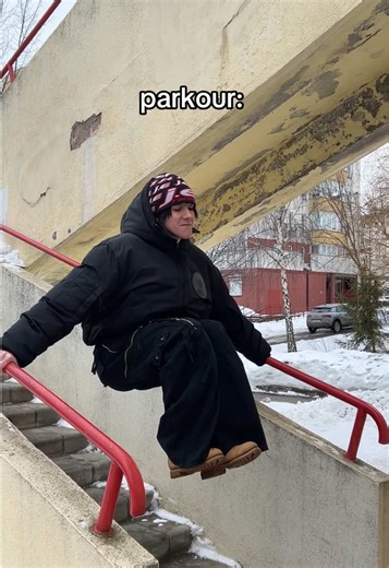 дима трафальгар (@trafalgar.loo)’s video of parkour