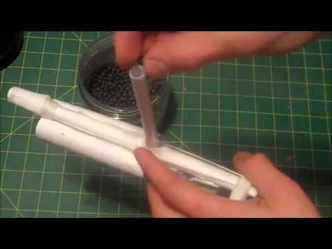 Make a Fully Working Paper BB Gun