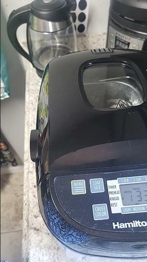 Making Basic Bread in a Hamilton Beach Artisan Bread Machine