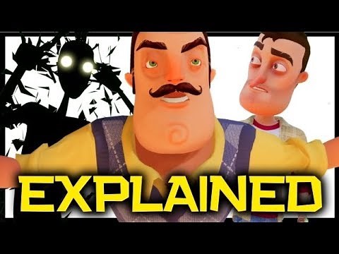 Hello Neighbor EXPLAINED - The Real Sad Story | Hello Neighbor Game Theory