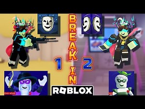 Roblox | BREAK IN 1 & BREAK IN 2 (STORIES) Complete Walkthrough & Endings (4K 2160p)