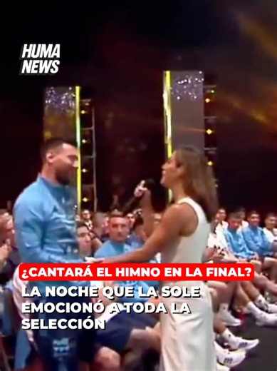 Soledad Pastorutti cantó “Brindis” a Messi y la Selección: la noche emotiva