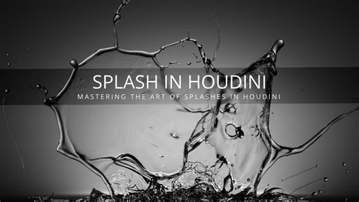 使用 Houdini 掌握流体飞溅动画技巧（中英文字幕）_哔哩哔哩_bilibili