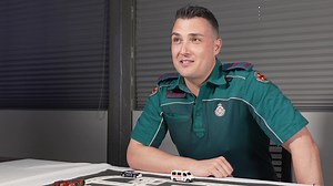 10K views · 356 reactions | Are you clear on how to drive in the vicinity of a responding ambulance? Visit Tiny Town with Paramedic Kent as he explains how best to assist emergency vehicles driving under lights and sirens to an emergency. Despite this friendly take, road safety is not a game on the real road. Slow down and pay attention when you hear emergency sirens or see the red ‘n blue lights. | Queensland Ambulance Service (QAS) | Facebook