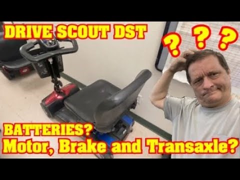 Time to Diagnose Mobility Scooters!! - Drive Scout DST Mobility Scooter with suspected problems.
