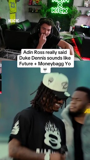 Adin Ross Reacts to Duke Dennis in AMP Cypher 2023