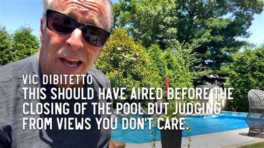 15K views · 324 reactions | This should have aired before the closing of the pool but judging from views you don't care. | Vic DiBitetto | Facebook