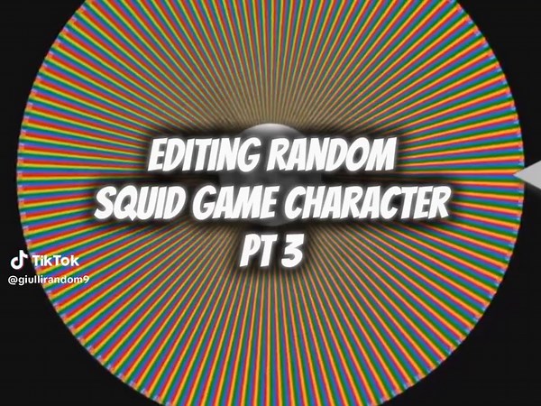 Editing Random Squid Game Character: Player 406