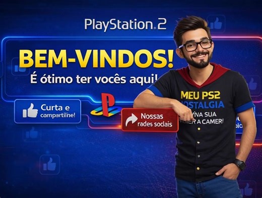 Bem-vindos ao PS2 Nostalgia, a comunidade que traz de volta os clássicos do Playstation 2 com aquele toque especial que só a gente tem! | Meu PS2 Nostalgia