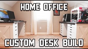 I built a custom desk for my home office 🪑