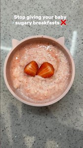 No Sugar Baby Breakfast 🍓 | Easy Semolina Recipe for Babies