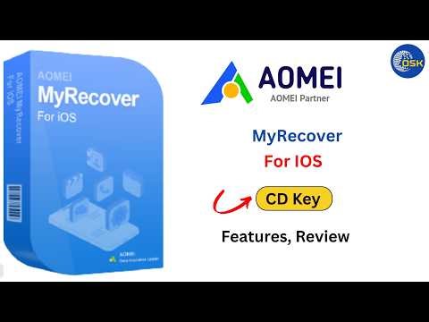 AOMEI MyRecover for iOS | CD Key | best data recovery software for pc | How to use | Features