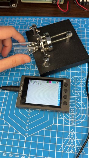 Learn Morse Code Alphabet with sound and blinking light #morsecode #hamradio