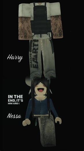 #fyp #robloxship @~ness~ , harry cute ship.