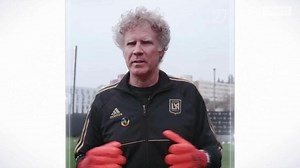 Will Ferrell shows off keeper skills with Los Angeles FC!