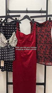 27 reactions | Adore the fab red dress from Abercrombie & Fitch 朗 #Sponsored #SouthdaleCenter #ShopSouthdale #EdinaMN | Southdale Center | Facebook