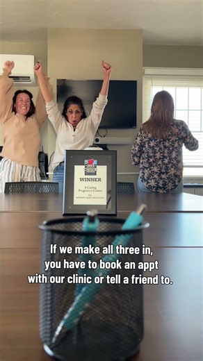 We didn’t specify “how” we’d make all three pens in the cup. Call us at 719-544-9312 to book an appt