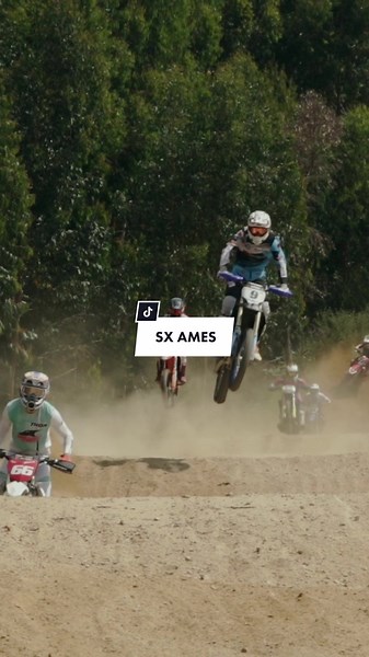 First lap SX Ames #sx #supercross #race #firstlap #jumps