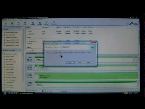Change Drive Letters, Labels, and Primary/Logical Partitions