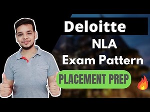 Deloitte Exam Pattern | National Level Assessment | NLA | Deloitte Test | Aptitude | Coding