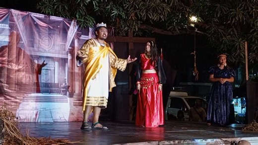 #AngPaghahatol SENAKULO 2025 : YESHUA Pagtatanghal ng Ang Nuno Production. ANG PAGSAYAW NI SALOME #AngPaghahatol #LentenGrandParade2025 #SemanaSantaSaAngono #ArtCapitalOfThePhilippines ✍️↪️ 📹 ada | Angono Tourism