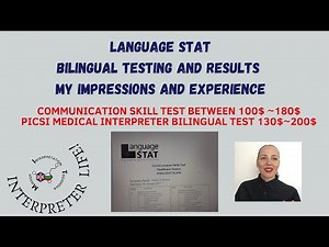 My Experience Taking a Bilingual Language Assessment - Language Stat Testing and Results