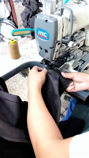 High speed bottom hemming machine lock stitch #ihgsew #sewing #jeans | IHG Sewing Machine