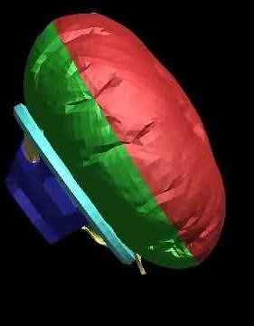 Simple Airbag deployment simulation- model courtesy NCAC