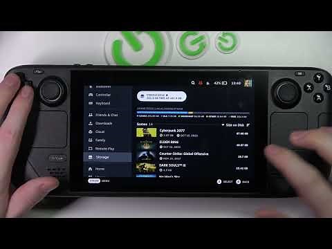 Steam Deck - How To Check Storage Space