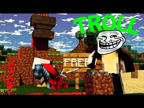 PRANK MOD: Minecraft TROLL Mod Showcase! (PRANKS AND TROLLING)