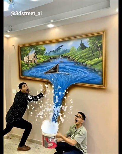 Amazing 3D Street Art Drawing on the Ground | Optical Illusion part 1