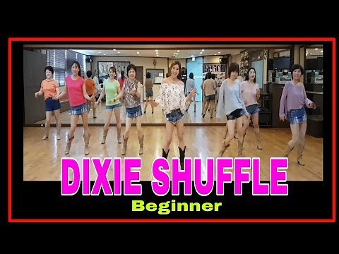 DIXIE SHUFFLE - Line Dance (beginner) Daniel Whittaker