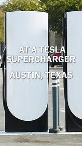 We stopped by a Tesla Supercharger with @tayllorlloyd to top up this Ford Mustang Mach-E® and chat about charging. | Ford Motor Company