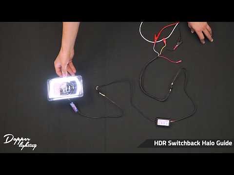Dapper Lighting HDR Halo Wiring Guide