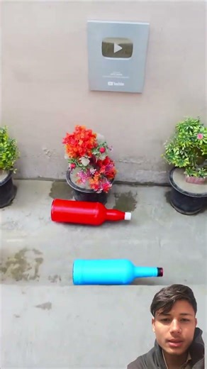 Rad VS Blue Breaking glass bottle Crushing Crunchy Soft Things