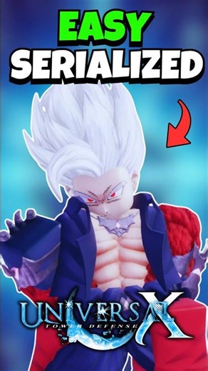 EASY Serialized Gohan using this BEST Team in Universal Tower Defense Update 4.0 #roblox