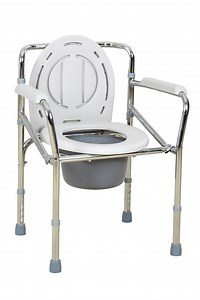 [Hot Item] Brother Medical Commode Shower Chair Foladable Seat Easy Use