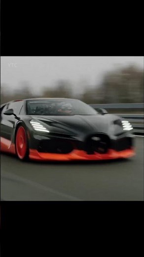 New world record for top speed in an open-top car - BUGATTI W16 MISTRAL