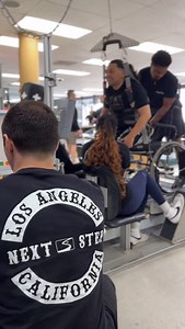 Locomotor training is a rehabilitation strategy that allows individuals with certain kinds of spinal cord injuries to repetitively practice standing and stepping using body weight support and a treadmill with manual facilitation from therapists and technicians. The ultimate goal is to re-train patients with spinal cord injuries to stand and walk again. Follow @nextstepla to help uplift our mission in providing community based care across America & beyond 🩵🤍 | NextStep