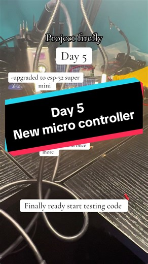 Long day, just now able to post unfortunately so this videos probably gonna flop #3dprinting #tech #robots #stem #engineering #electricalengineering #gadget #arduino #soldering #circuit #fyp