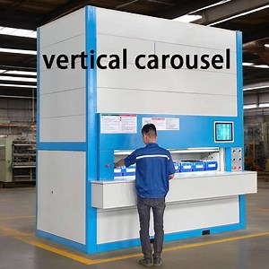 [Hot Item] Advanced Intelligent Vertical Carousel Storage Solutions with Carrier