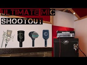Bass Mic Shootout | Neumann TLM 103, Audix D6, AKG D112, Sennheiser e906