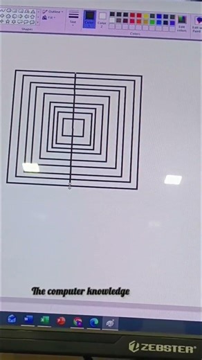 How to computer ms paint 🎨🌸 #drawing#youtubeshort#satisfyingvideo #plzzlike coment#vairal video ✨