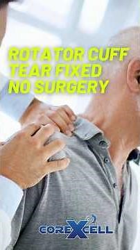 Rotator Cuff Tear Fixed 💣 No Surgery 🦾