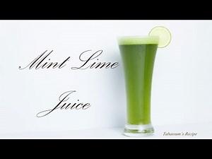 Lemon Mint Juice/How to make lemon mint juice