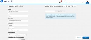 Configuring SMTP Settings