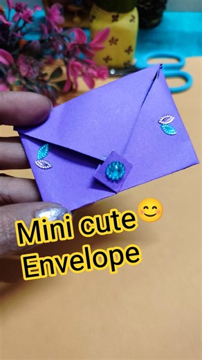 Mini cute envelope 💌#diy#giftideas